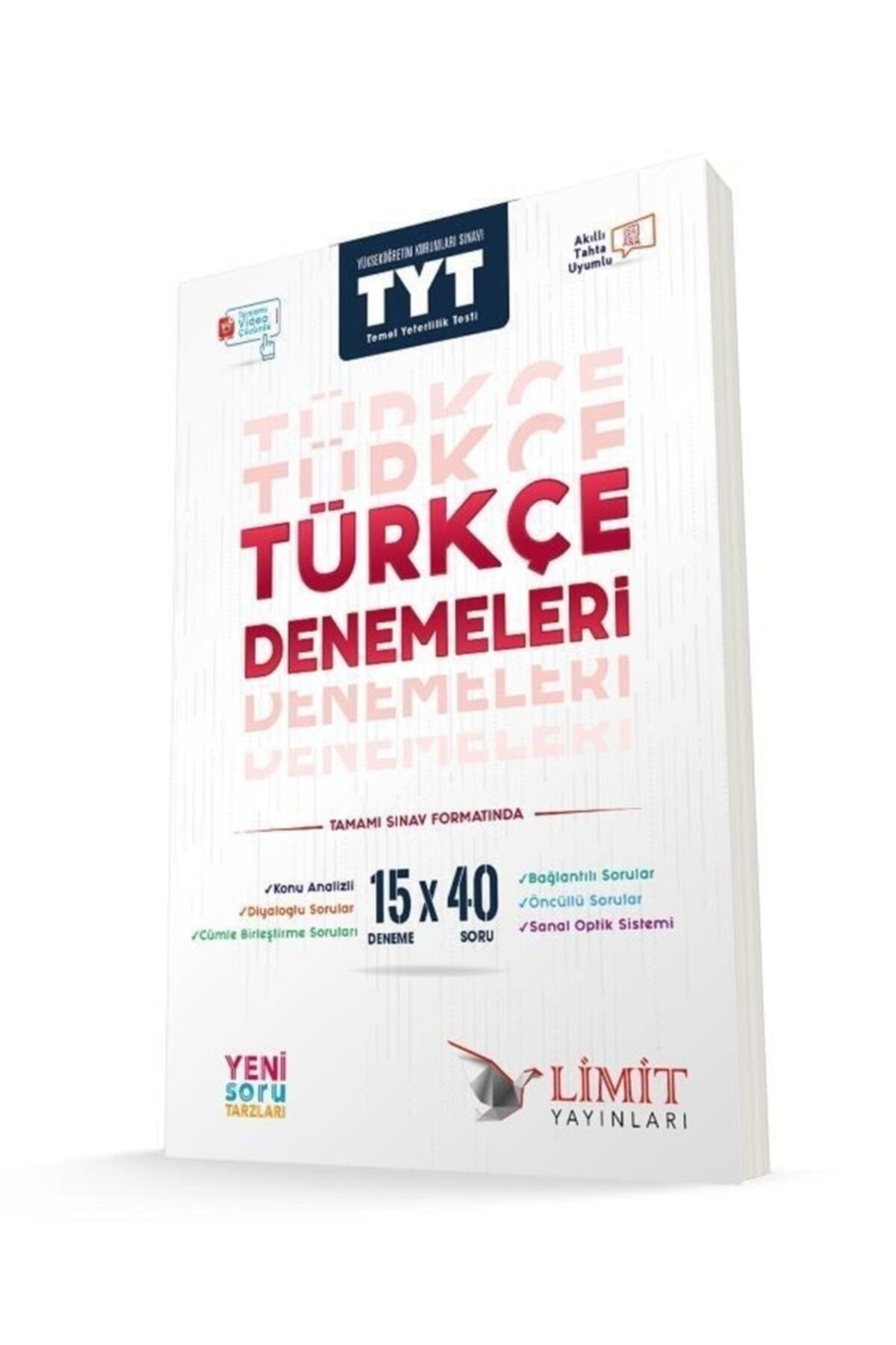 Limit TYT 15x40 Türkçe Denemeleri - Okul Modu Mağaza