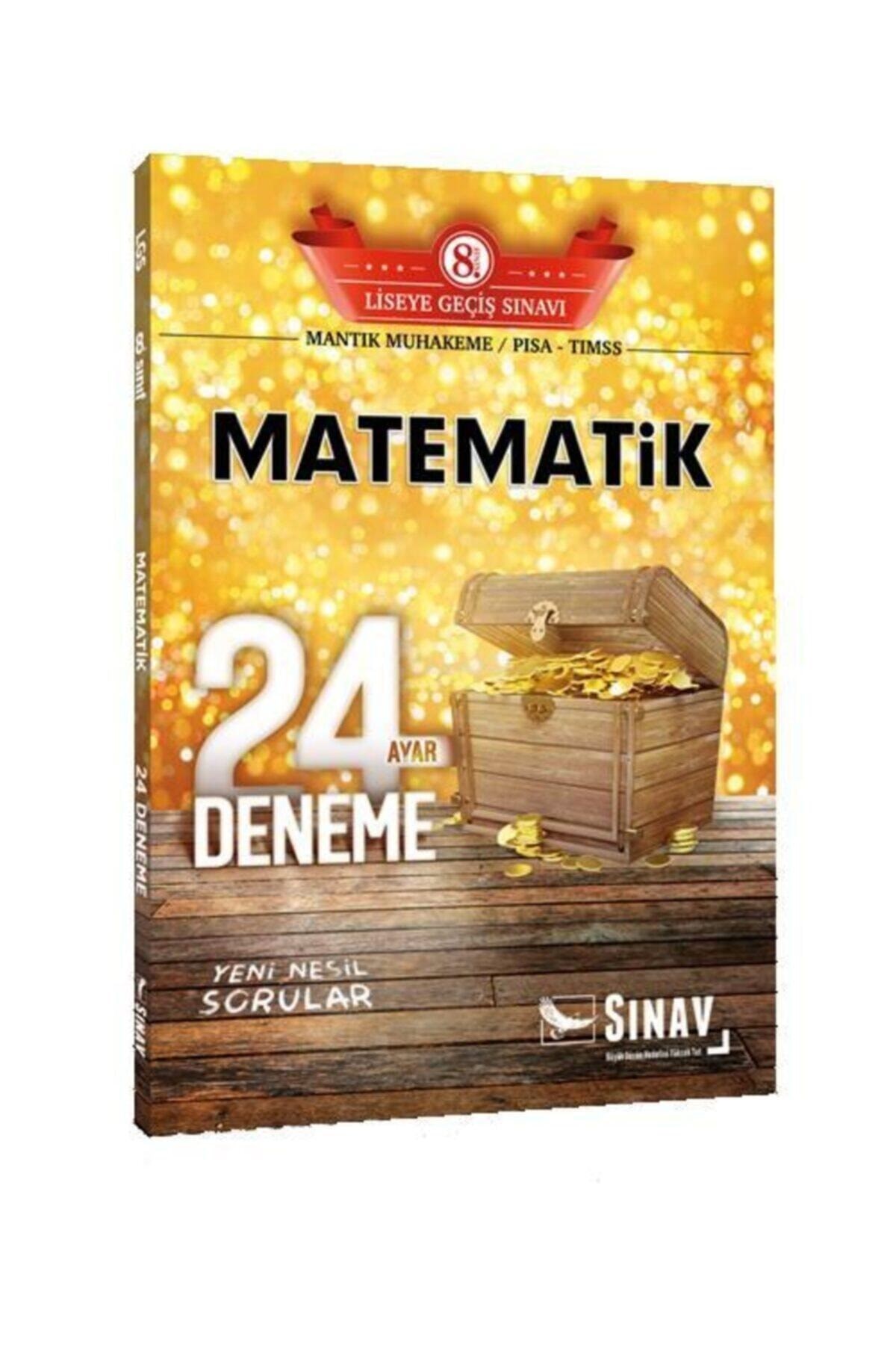 Sınav 8. Sınıf LGS Matematik 24 Ayar Deneme - Okul Modu Mağaza